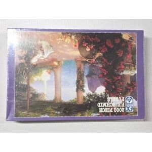 FX Schmid 2000 Piece Jigsaw Puzzle - Mediterranean Coastal Terrace View